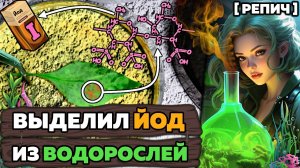 🧪 Откуда в ВОДОРОСЛЯХ ЙОД? | Химия МОРСКОЙ капусты | Химбио блог №23 [Репич]