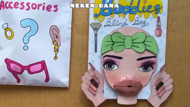 Roblox Makeup Baddies Blind Bag Paper 💅 ASMR 💖 Satisfying Opening Blind Box / NEKEN DANA