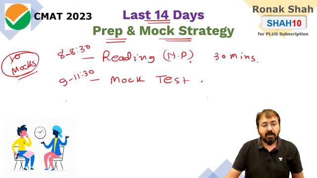 CMAT 2023 | Strategy for Last 2 Weeks | IMP Topics and Study Plan | Ronak Shah