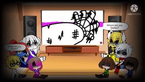 Undertale reacts to Last Breath Sans vs Dust Sans