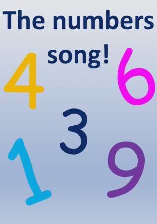 Детская песня про английские цифры "The numbers song"