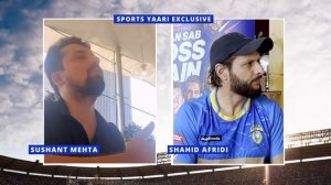 Shahid Afridi Exclusive interview on India Pakistan cricket 🇮🇳🇵🇰 #MSDhoni #BabarAzam