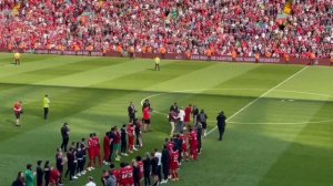 😭 Roberto Firmino Crying As He Receives Guard Of Honor After Last Game For Liverpool At Anfield.