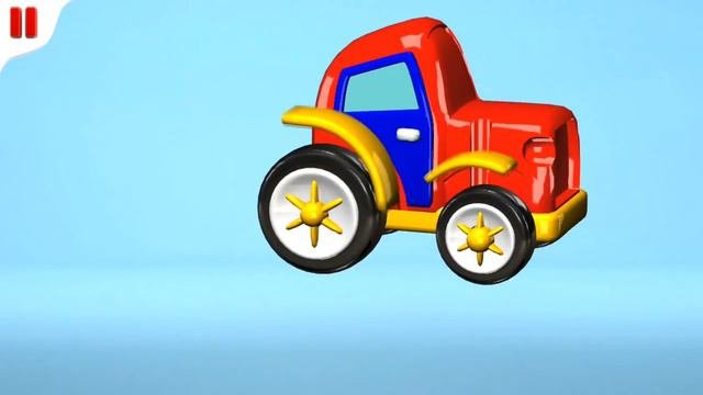 Çizgi Film - Traktör (Build And Play - Tractor) Конструктор - Трактор