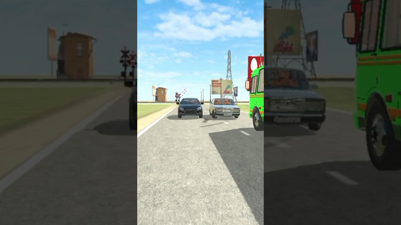 Ожидаемый исход #1 | Ваз краш-тест симулятор 2 #short #shorts смотреть онлайн