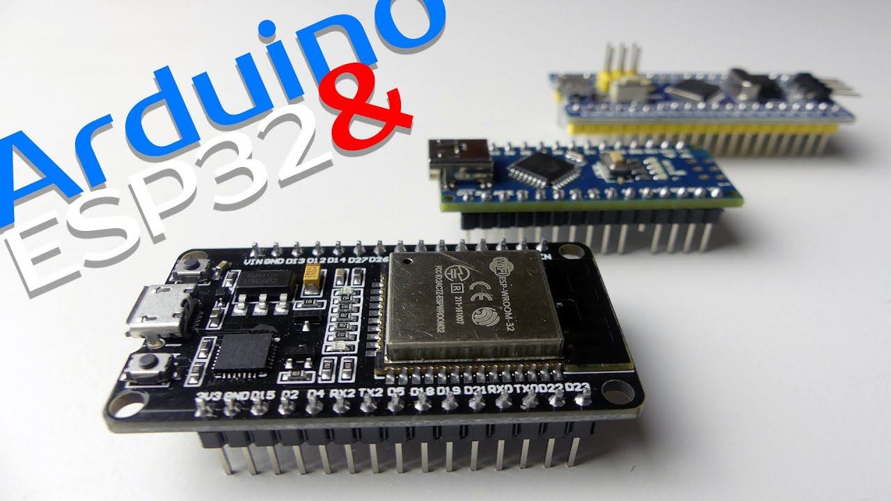 Arduino & ESP32 микроконтроллеры/Установка и настройка