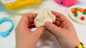 Как Мама Маша Лепила Вареники Еда из Плейдо Мультик для детей Куклы Пупсики 108мама тиви