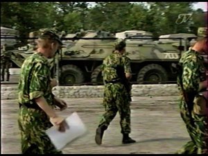 1999 сюжет передислокация Пограничников в Дагестан