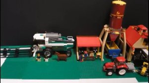 LEGO Farm Sets : 7634 7635 7636 7637 / (all sets from 2009 !!! )  Built in Stop - Motion 2009