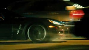 Corvette Roaring in the movie The Last Stand