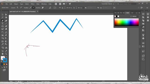17.اداة البن تول فى برنامج أليستريتور Adobe Illustrator Pen Tool смотреть онлайн