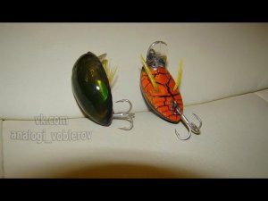 Копия - Aiko Sea Beetit Crank 35F - воблер Жук майский на голавля с Алиэкспресс