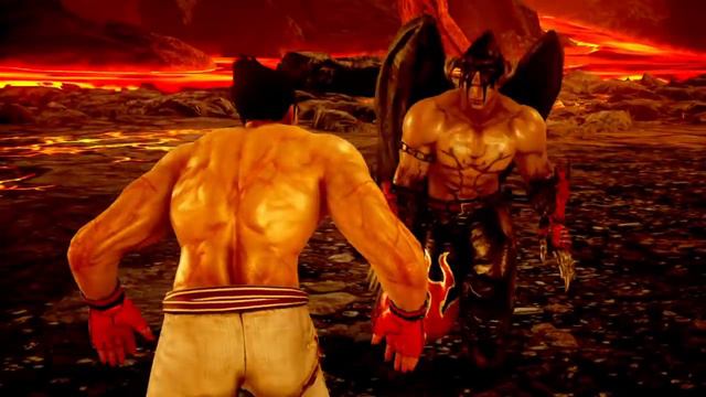 kazuya vs devil jin смотреть онлайн