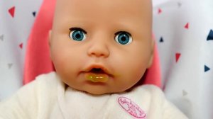 Baby Annabell doll videos: Baby born doll feeding - Baby doll & reborn doll.