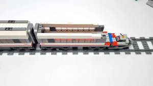 LEGO 60051 High speed Passenger Train Speedbuild