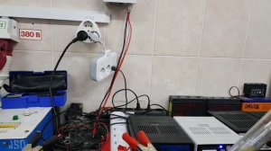 БЕРЕЖОК V1 + КУЛОН 825, заряд двух АКБ EFB 60 Ач. Долив воды, снижени плотности.