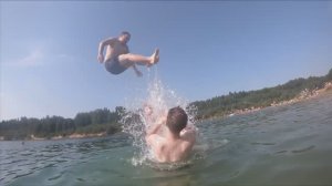 Отдых на Кузьмоловском карьере