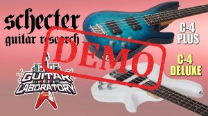 Бас-гитара SCHECTER C-4 DELUXE и C-4 PLUS - демонстрация звучания