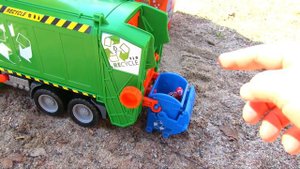 Кукла Беби Бон и Мусоровоз Машинка Играем в Песочнице Мультик Игрушки Для детей