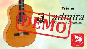 Классическая гитара ADMIRA Triana - демонстрация звучания