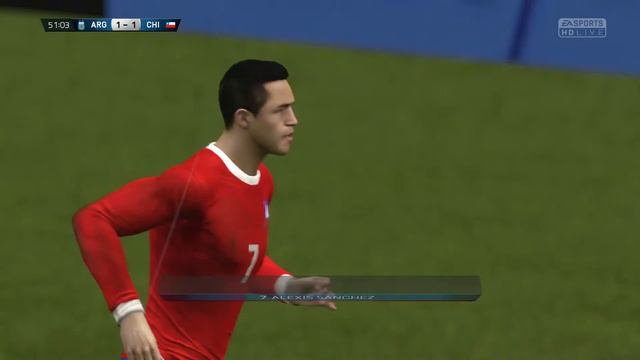 FIFA 15 |XBOX ONE| Final copa América CHILE vs ARGENTINA (Con @byAxxeLLYT) смотреть онлайн