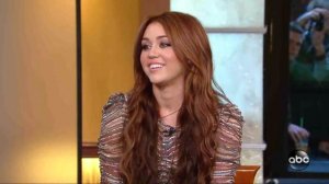 Miley Cyrus - Good Morning America - The Last Song