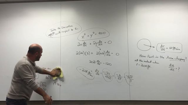 Calculus 1 Related Rates and other questions смотреть онлайн