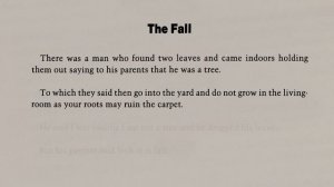 Jose Hernandez Diaz reads "The Fall"