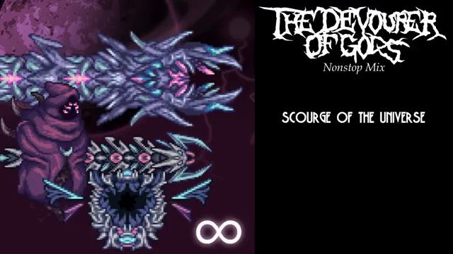 Terraria Calamity Mod Music - The Devourer of Gods (Nonstop Mix) (By DM DOKURO) смотреть онлайн