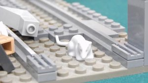 LEGO самоделка МЕТРО 2033(Заброшенный Тоннель)