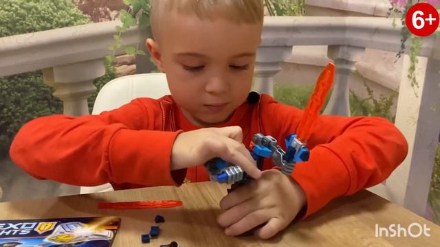 Lego Nexo Knights на русском языке + Мультик из игры. Набор 70362 Обзор игрушек смотреть онлайн