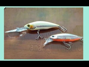 Копия - LureMax Eloisa 60SP и 68SP с игры не сбиваются.  Кренки с Алиэкспресс