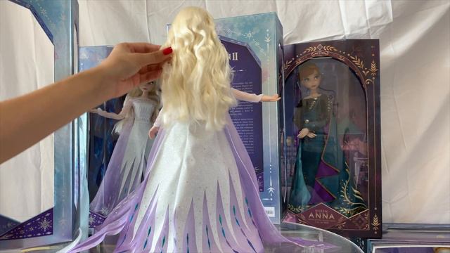 Frozen 2 Snow Queen Elsa Doll 17" Review (Out of Box) смотреть онлайн