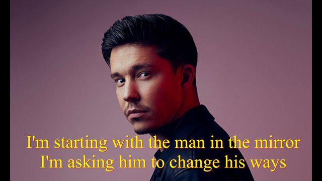 Man In The Mirror (Michael Jackson) - Nico Santos (Lyrics)