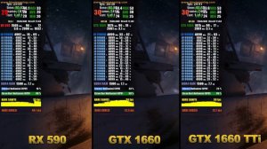 GTX 1660 Ti vs GTX 1660 vs RX 590 | Metro Exodus | 1440P HIGH SETTINGS