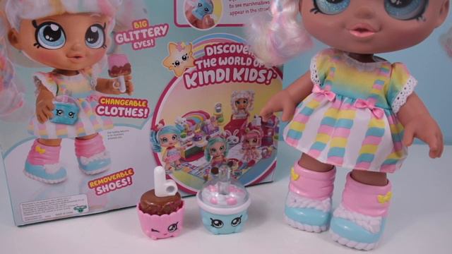 NEW KINDI KIDS MARSHA MELLO DOLL!  MARSHA MELLO NUEVA MUÑEQUITA SUPER TIERNA DE KINDI KIDS!!