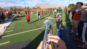 Medal Of Honor | AVHS Marching Band | LEAD TRUMPET HEAD CAM