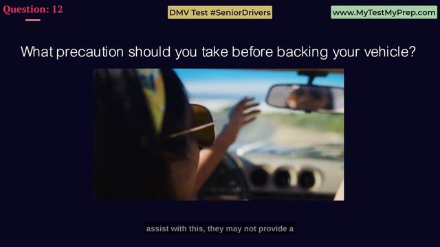 DMV Practice Test 2024 for Senior Drivers' Written Exam - Applicable to all 50 states in the US