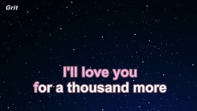 A thousand years karaoke смотреть онлайн