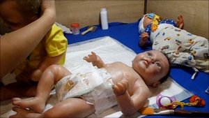 Вечер с силиконовыми реборнами.