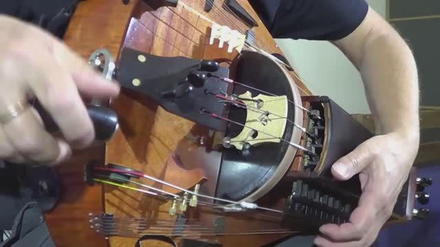 Reverse Dance. Medieval Dance. Hurdy-Gurdy, Organ & Drum