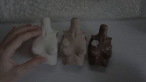 Отливка из темного фарфора 2 часть. Создание шарнирной куклы из фарфора. Vitiligo porcelain bjd dol