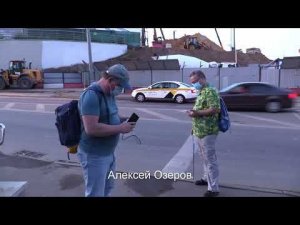 Измерение радиоактивности у МЗП, отбор пробы пыли.