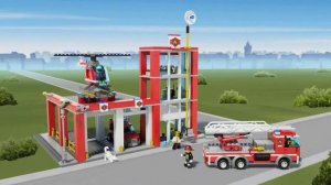 LEGO CITY - BRANDWEERKAZERNE 60004 Review