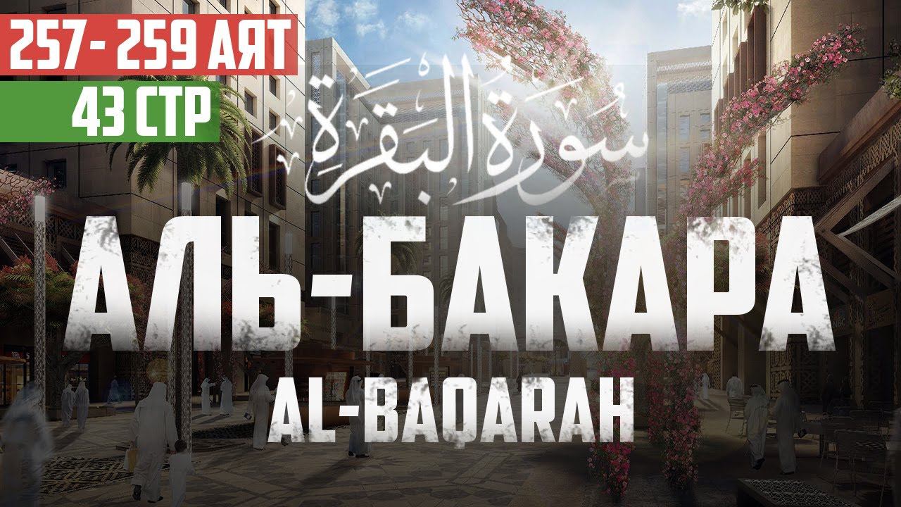 Cура аль Бакара 257 - 259 аят Абу Хабиба | Sourate al Baqarah | سورة البقرة смотреть онлайн