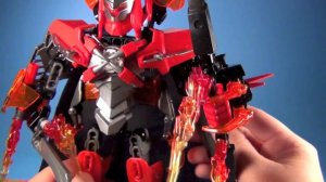 LEGO 44001 Pyrox + 44000 Furno XL Hero Factory Brain Attack Technic Combi Review - BrickQueen