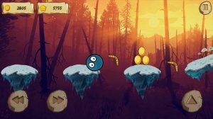 КРАСНЫЙ ШАРИК  стал синим. Шар в Лесу оживших ЛОВУШЕК! Red Ball