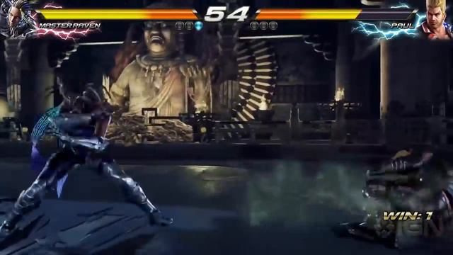 Tekken 7 Master Raven vs Paul Phoenix Full Match 1080p60fps смотреть онлайн