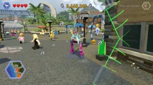 LEGO Jurassic World - Gallimimus Unlock Location + Gameplay (Skeleton & Custom Dinosaur Showcase)