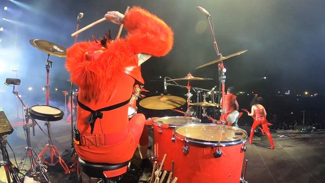 Till Lindemann - FAT LIVE - Joe Letz Drum Cam смотреть онлайн